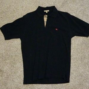 Burberry polo. Black